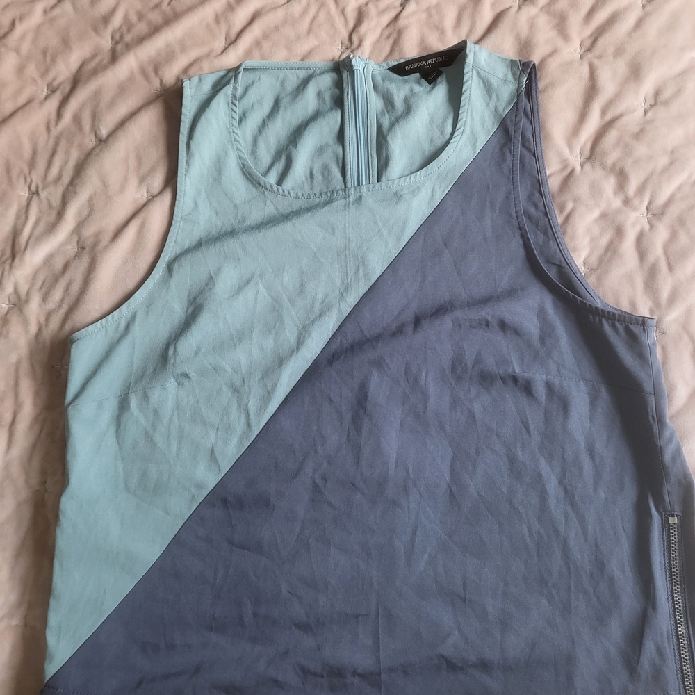 Banana Republic Colorblock Sleeveless Top
